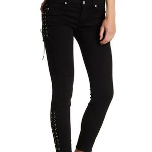 HUDSON MID-RISE SUKI JEANS